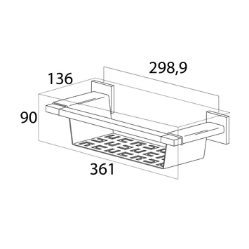 Tiger Wandkorf Items RVS 6 Tiger Wandkorf Items RVS - Afbeelding 4