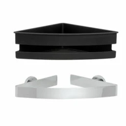 Tiger Noon Hoek Douchemand 22 X 8 X 22 Cm Chroom -Badkamer Winkel 123 1072