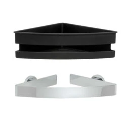 Tiger Noon Hoek Douchemand 22 X 8 X 22 Cm Chroom -Badkamer Winkel 123 1075