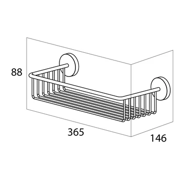 Handson Wandkorf Smart RVS 4 Handson Wandkorf Smart RVS - Afbeelding 2
