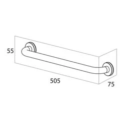 Handson Wandkorf Smart RVS 9 Handson Wandkorf Smart RVS -Badkamer Winkel 123 1079