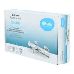 Atlantic Thermostatische Badkraan Landon Chroom -Badkamer Winkel 123 108