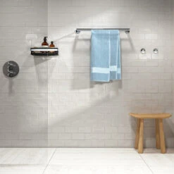 Tiger Noon Douchemand 30 X 8 X 13,8 Cm Chroom 10 Tiger Noon Douchemand 30 X 8 X 13,8 Cm Chroom -Badkamer Winkel 123 1118