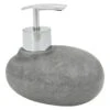 Wenko Zeepdispenser Pebblestone Grijs -Badkamer Winkel 123 1147