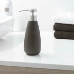 SEALSKIN Tiger Zeepdispenser Miyagi Hoog Wood -Badkamer Winkel 123 1151