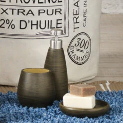 SEALSKIN Tiger Zeepdispenser Miyagi Hoog Wood -Badkamer Winkel 123 1154