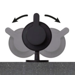 Tiger Zeepdispenser Tune Messing Zwart -Badkamer Winkel 123 1183