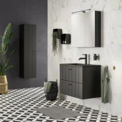 Tiger Zeepdispenser Tune Messing Zwart -Badkamer Winkel 123 1187