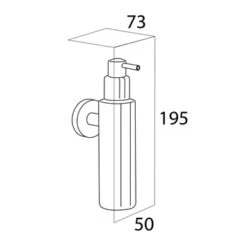 Tiger Zeepdispenser Boston Hangend RVS 9 Tiger Zeepdispenser Boston Hangend RVS -Badkamer Winkel 123 1221
