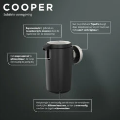 Tiger Zeepdispenser Cooper 175ml 12 Tiger Zeepdispenser Cooper 175ml -Badkamer Winkel 123 1233