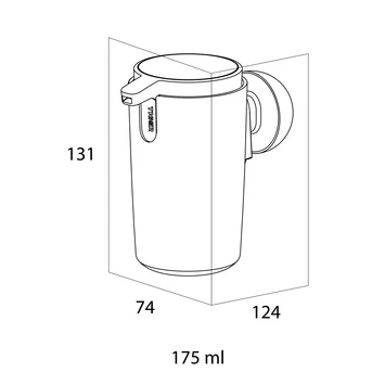 Tiger Zeepdispenser Cooper 175ml 8 Tiger Zeepdispenser Cooper 175ml - Afbeelding 6