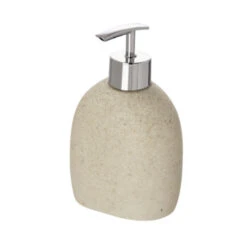Wenko Zeepdispenser Puro Beige -Badkamer Winkel 123 1254