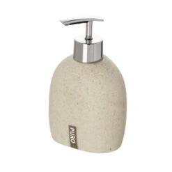Wenko Zeepdispenser Puro Beige -Badkamer Winkel 123 1255