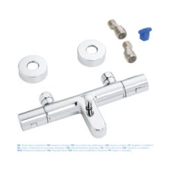 Grohe Thermostatische Badkraan Precision Joy Chroom 15 Cm -Badkamer Winkel 123 126