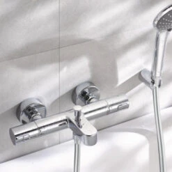 Grohe Thermostatische Badkraan Precision Joy Chroom 15 Cm -Badkamer Winkel 123 127