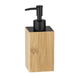 Wenko Zeepdispenser Padua Bamboe -Badkamer Winkel 123 1296