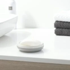 Sealskin Schaal Sphere Porcelein Licht Grijs -Badkamer Winkel 123 1313