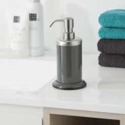 Sealskin Acero Zeepdispenser Grijs -Badkamer Winkel 123 1372