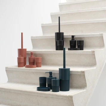 Sealskin Zeepdispenser Brave Staand Donkerroze 9 Sealskin Zeepdispenser Brave Staand Donkerroze - Afbeelding 7