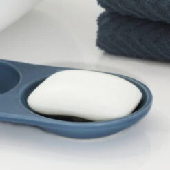 Sealskin Zeepbakje Conical Porselein Blauw -Badkamer Winkel 123 1407