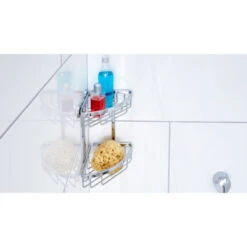 Tesa Doucherek Aluxx Hoek Dubbel 13 Tesa Doucherek Aluxx Hoek Dubbel -Badkamer Winkel 123 1418