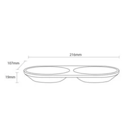 Sealskin Zeepbakje Conical Porselein Zwart -Badkamer Winkel 123 1438