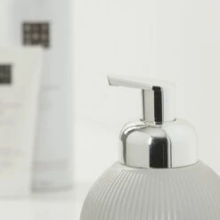 Sealskin Zeepdispenser Convex Lichtgrijs -Badkamer Winkel 123 1442