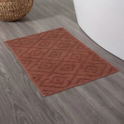 Sealskin Badmat Aztec 60x90cm Donkerroze -Badkamer Winkel 123 1506