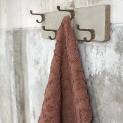 Sealskin Badmat Aztec 60x90cm Donkerroze -Badkamer Winkel 123 1507