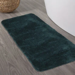 Sealskin Badmat Angora 70x140cm Donkergroen -Badkamer Winkel 123 1586
