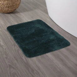 Sealskin Badmat Angora 60x90cm Donkergroen -Badkamer Winkel 123 1670