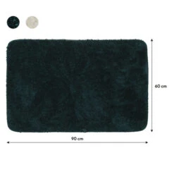 Sealskin Badmat Angora 60x90cm Donkergroen -Badkamer Winkel 123 1672