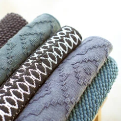 Sealskin Badmat Aztec 60x90cm Donkergroen -Badkamer Winkel 123 1685