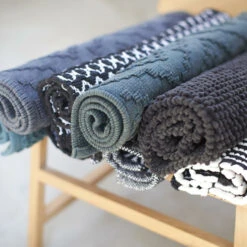 Sealskin Badmat Aztec 60x60cm Donkergrijs -Badkamer Winkel 123 1723