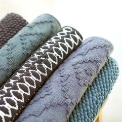 Sealskin Badmat Aztec 60x60cm Donkergrijs -Badkamer Winkel 123 1724