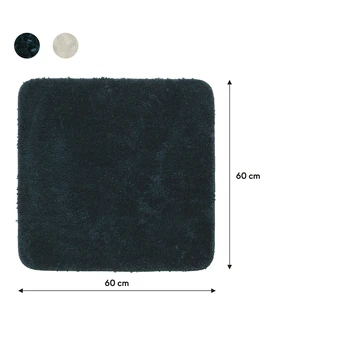 Sealskin Badmat Angora 60x60cm Donkergroen 7 Sealskin Badmat Angora 60x60cm Donkergroen - Afbeelding 5