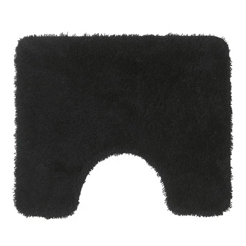 GAMMA WC Mat Lusanne Zwart 60x50 Cm 4 GAMMA WC Mat Lusanne Zwart 60x50 Cm - Afbeelding 2
