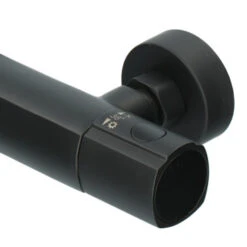 Absolut Thermostatische Badkraan Absi Zwart -Badkamer Winkel 123 189