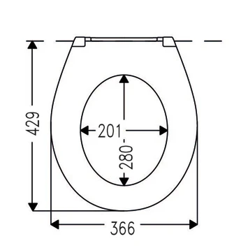 Cedo Beach Path Wc Bril Softclose Duroplast 4 Cedo Beach Path Wc Bril Softclose Duroplast - Afbeelding 2