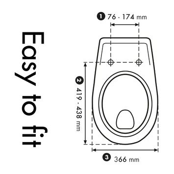 Cedo Beach Path Wc Bril Softclose Duroplast 5 Cedo Beach Path Wc Bril Softclose Duroplast - Afbeelding 3
