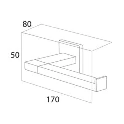 Tiger Toiletrolhouder Items RVS -Badkamer Winkel 123 2045