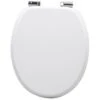 Handson WC Bril Antero Wit MDF Met Softclose -Badkamer Winkel 123 2046