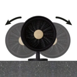 Tiger Tune Toiletborstelhouder Geborsteld Messing/mat Zwart -Badkamer Winkel 123 2061