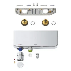 GROHE Thermostatische Douchekraan Grohtherm SmartControl Chroom -Badkamer Winkel 123 208