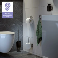 Tiger Tune Wc-borstelhouder Hangend RVS -Badkamer Winkel 123 2203