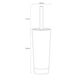 Sealskin Toiletborstelhouder Glossy Goud -Badkamer Winkel 123 2217