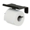 Tiger Colar Toiletrolhouder Met Planchet Zwart -Badkamer Winkel 123 2330