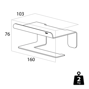 Tiger Colar Toiletrolhouder Met Planchet Zwart 13 Tiger Colar Toiletrolhouder Met Planchet Zwart - Afbeelding 11