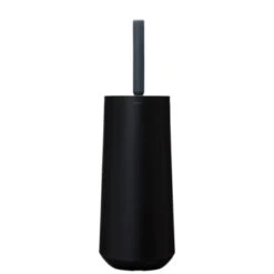 Tiger Toiletborstelhouder Tess Met Opbergvak Staand Zwart/antraciet -Badkamer Winkel 123 2376