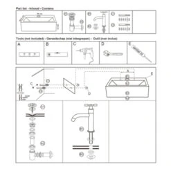 Differnz Dif Fonteinset Argus Wit -Badkamer Winkel 123 2448